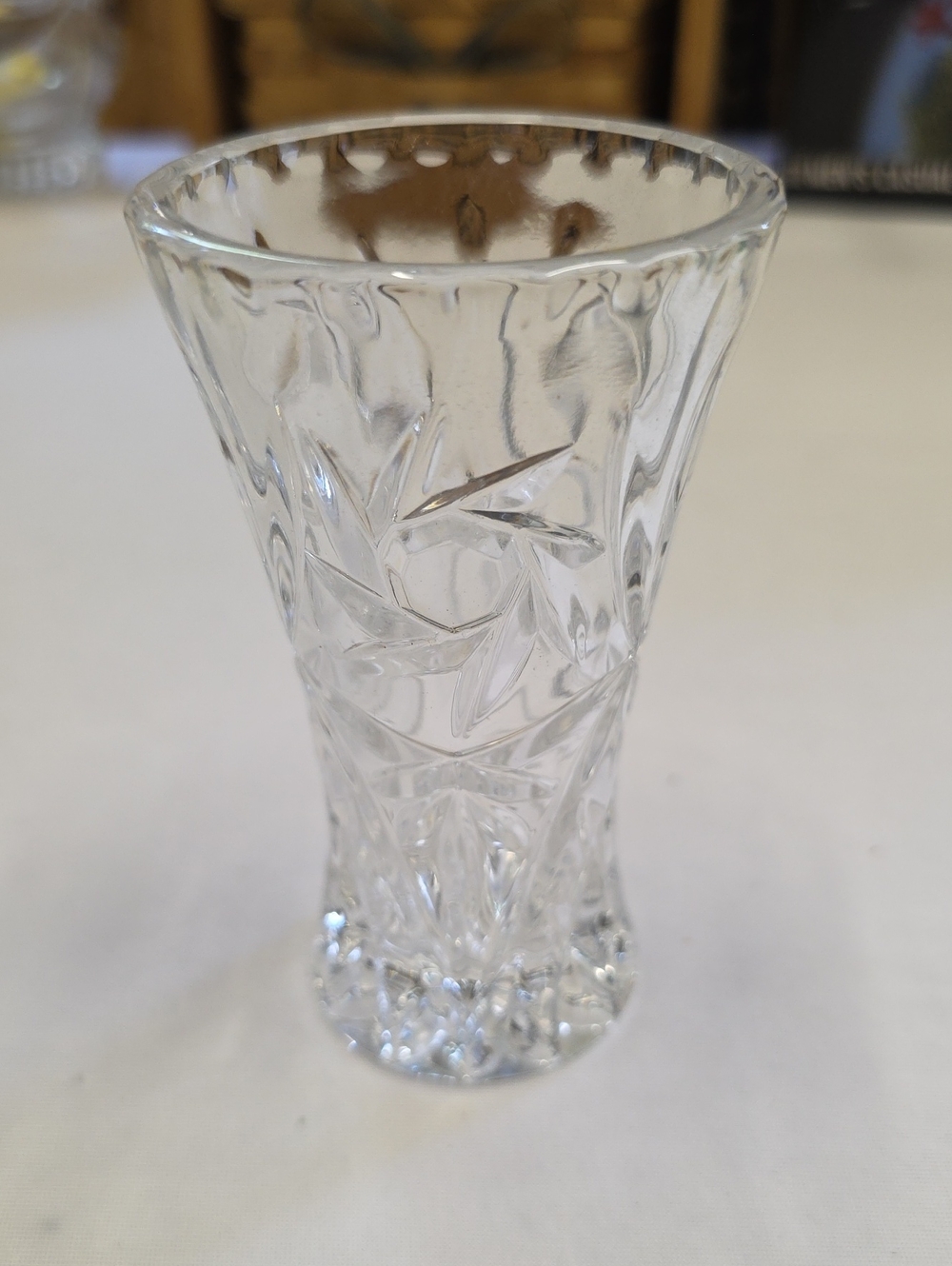 Vintage Lenox Fine Crystal Star Bud Vase